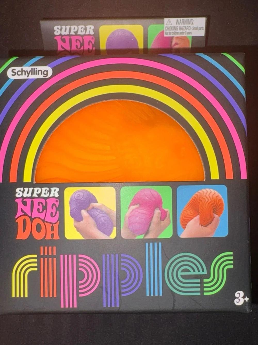 Schylling Super Nee Doh Ripples - Bright Orange